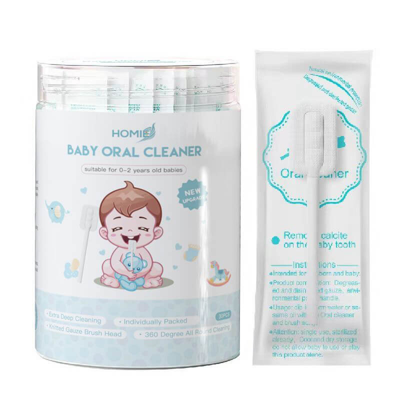 Homie 30pcs Safety Disposable Baby Oral Cleaner